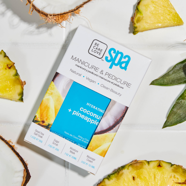 Be Care Love Coconut + Pineapple 4-step Packet Box Main image