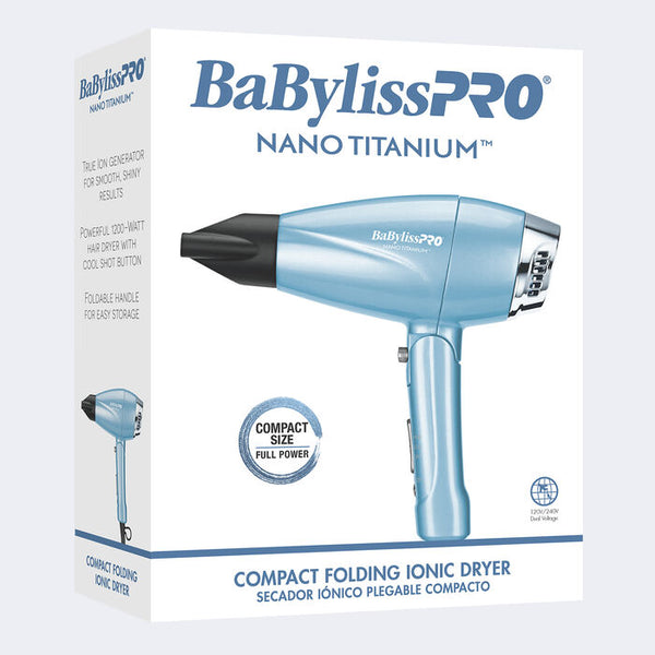 Babyliss Pro Nano Titanium Folding Ionic Dryer