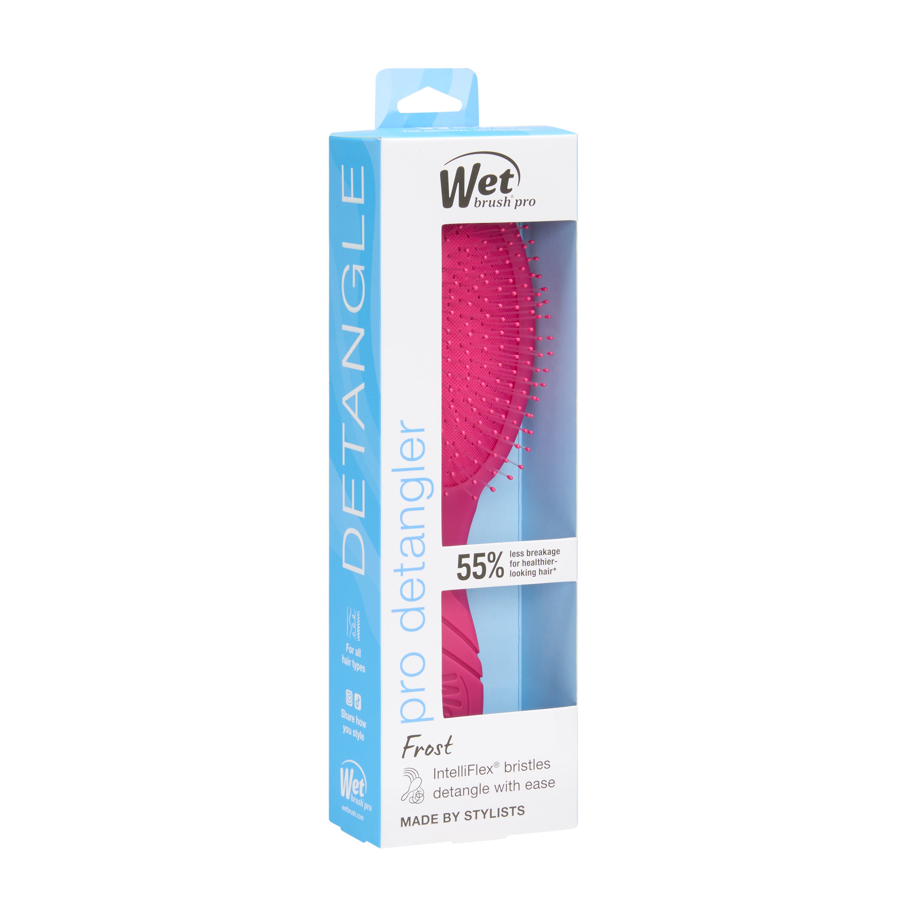 Wet Brush Pro Detangler - Frost Pink