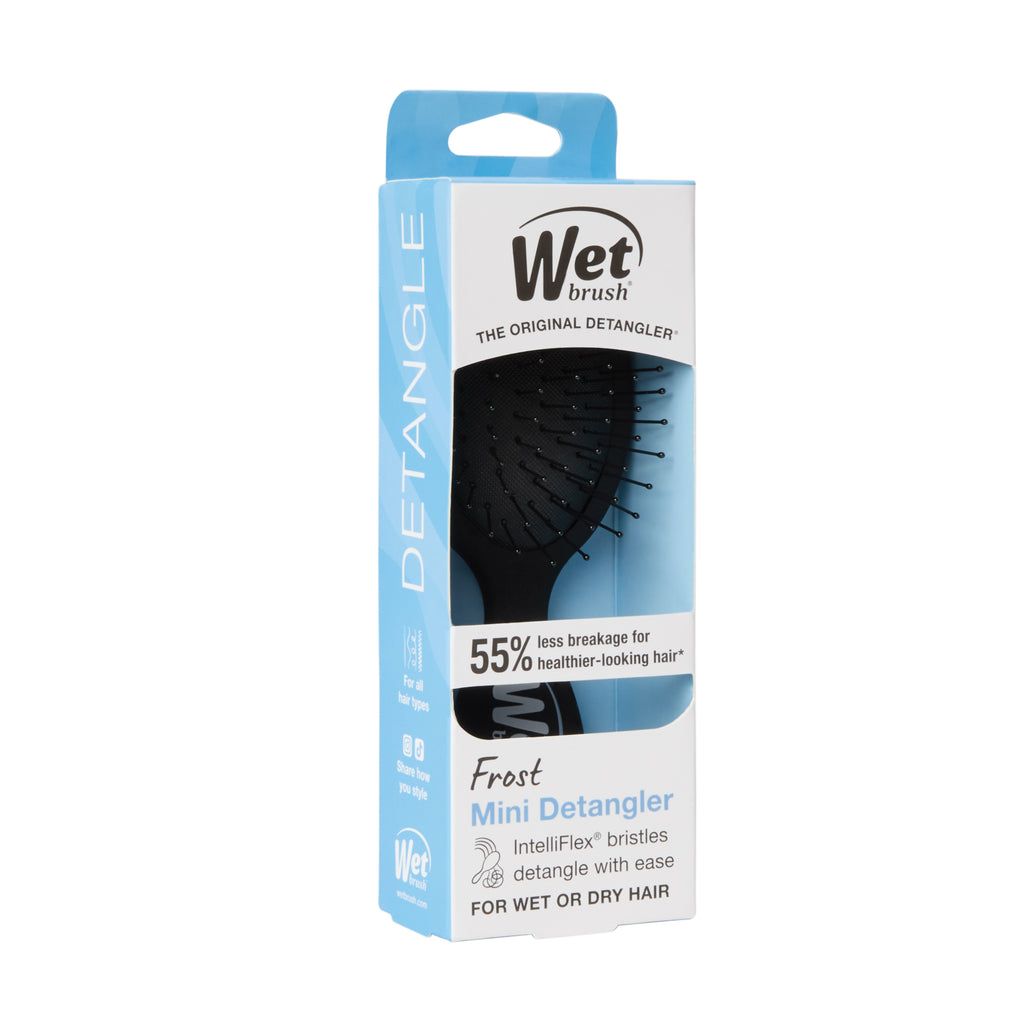Wet Brush Mini Detangler - Frost Black