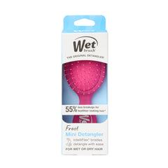 Wet Brush Mini Detangler - Frost Pink