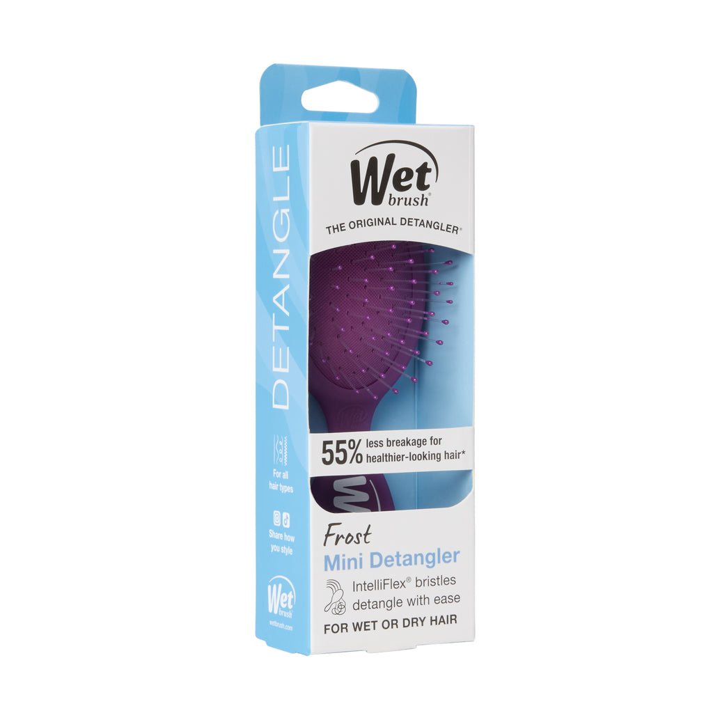 Wet Brush Mini Detangler - Frost Purple