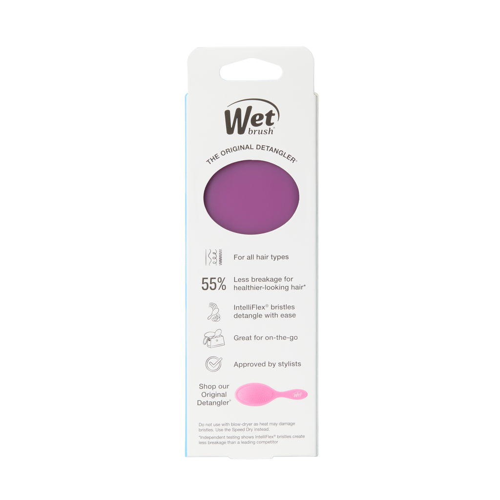 Wet Brush Mini Detangler - Frost Purple