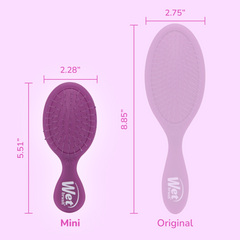 Wet Brush Mini Detangler - Frost Purple