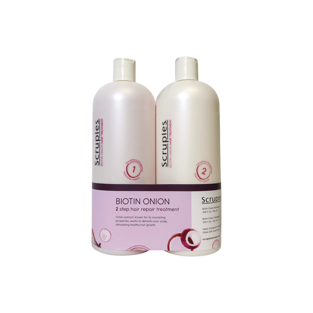 Scruples Biotin Onion Liter Duo (Shampoo & Conditioner)