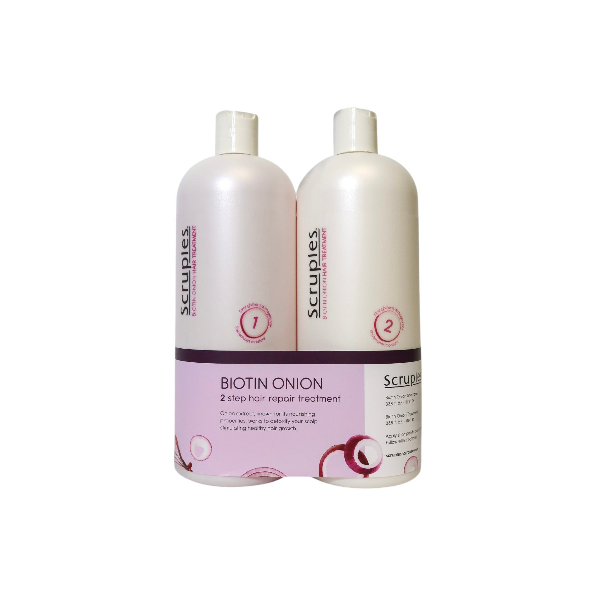 Scruples Biotin Onion Liter Duo (Shampoo & Conditioner)