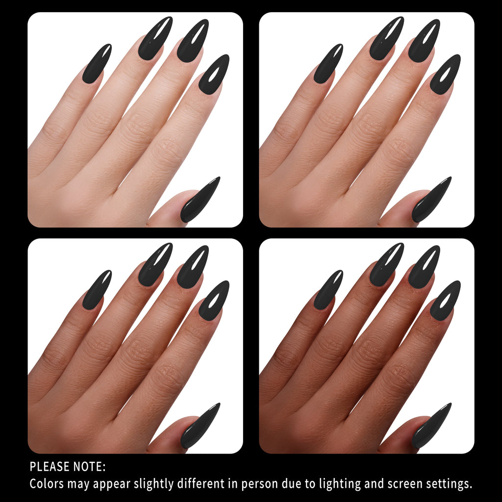 PLA Gel Polish 12ml - Jet Black 290