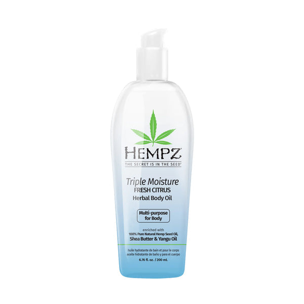 Hempz Triple Moisture Fresh Citrus Body Oil 6.76oz Main image