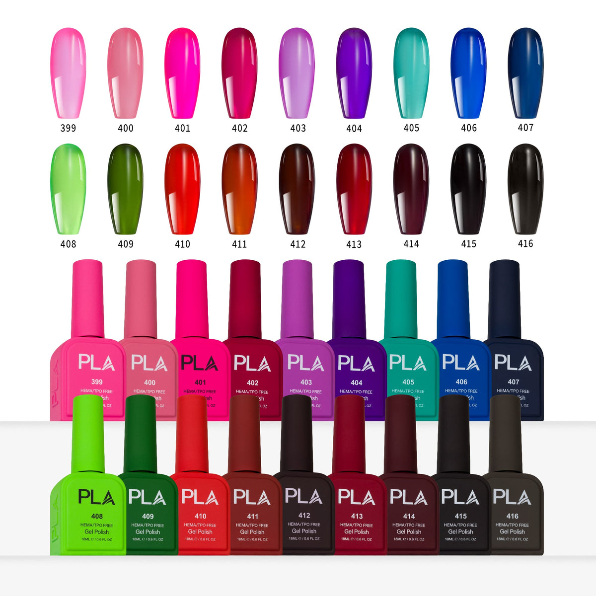 PLA ICON Born To Rule collection - shades 399-416 Main image