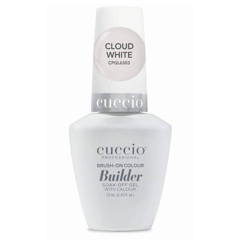 Cuccio Brush-On Colour Builder - Cloud White (13ml)