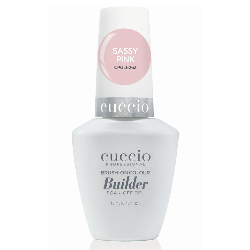 Cuccio Brush-On Colour Builder - Sassy Pink (13ml) Main image