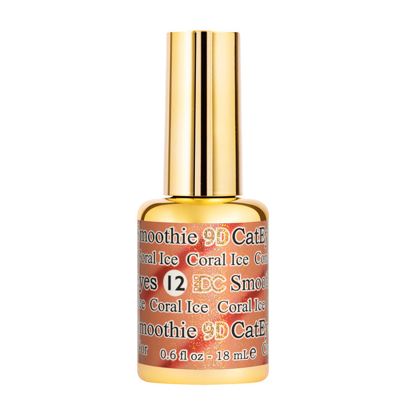 DND DC 9D Cat Eye Smoothie - Coral Ice #12