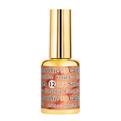 DND DC 9D Cat Eye Smoothie - Coral Ice #12