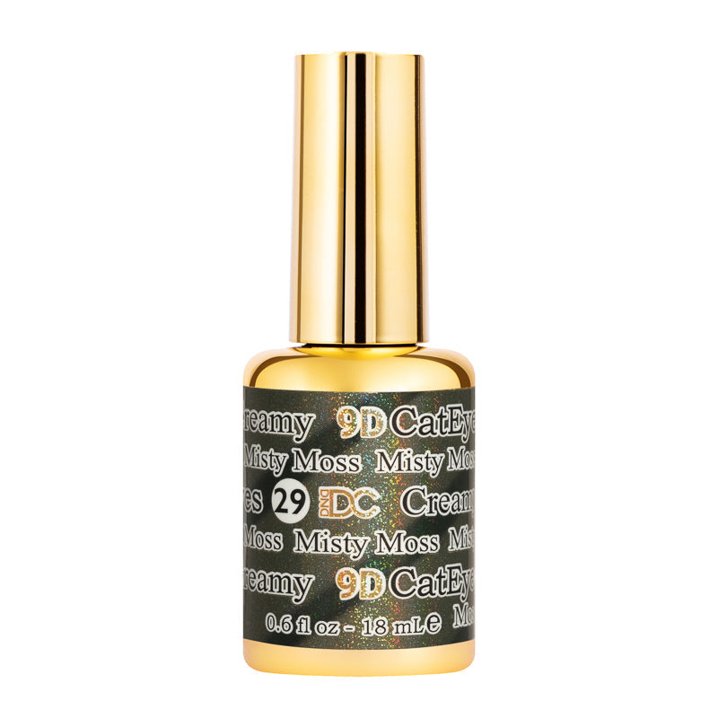 DND DC 9D Cat Eye Creamy - Misty Moss #29