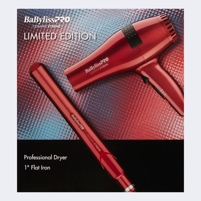 Babyliss Pro Ceramix Xtreme Limited Edition Dryer & 1" Flat Iron Duo Main image
