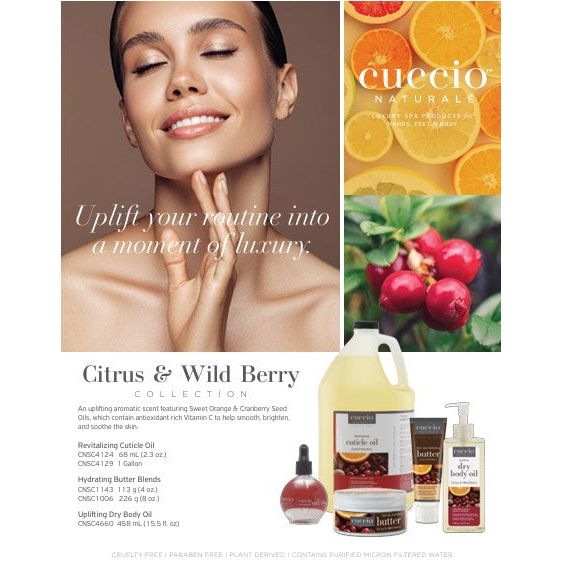Cuccio Hydrating Butter Citrus & Wild Berry 4oz