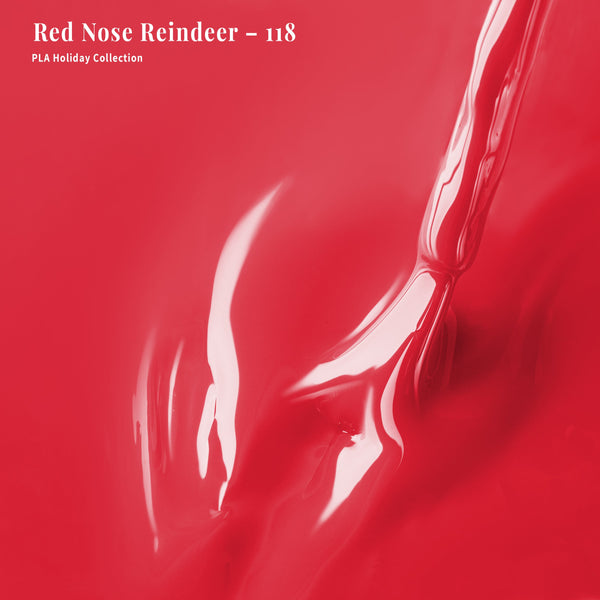 PLA Gel Polish 12ml - Red Nose Reindeer 118