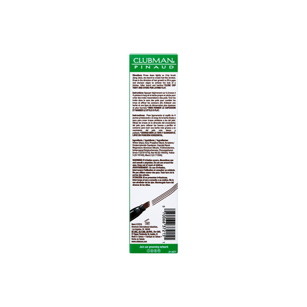 Clubman Beard Filler Pen - Dark Brown