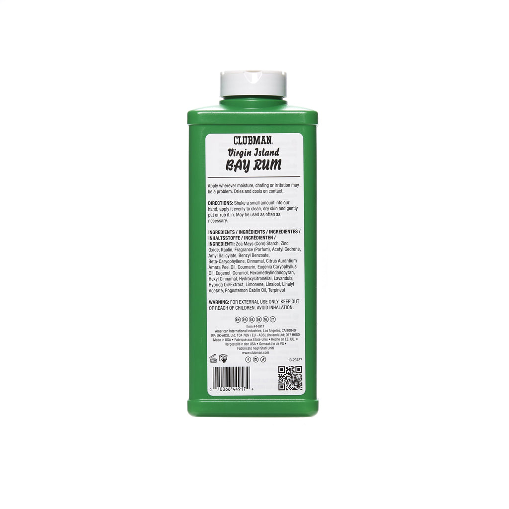 Clubman Powder - Bay Rum 9oz