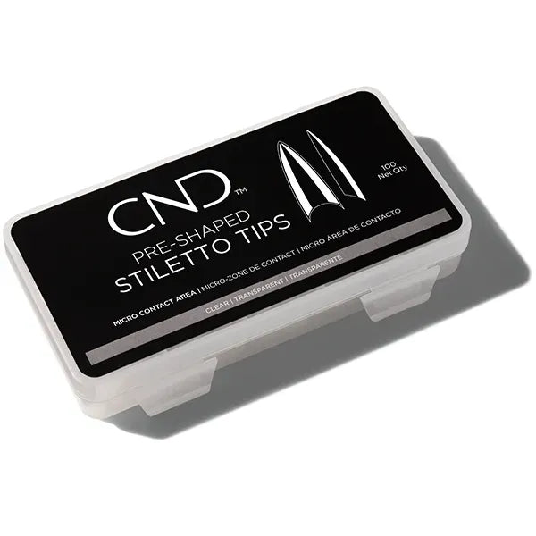 CND Pre-Shaped Stiletto Tips