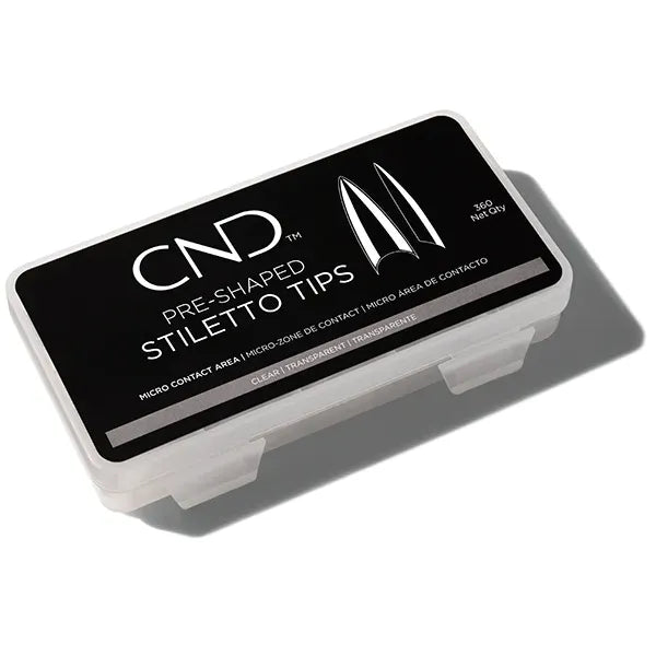 CND Pre-Shaped Stiletto Tips