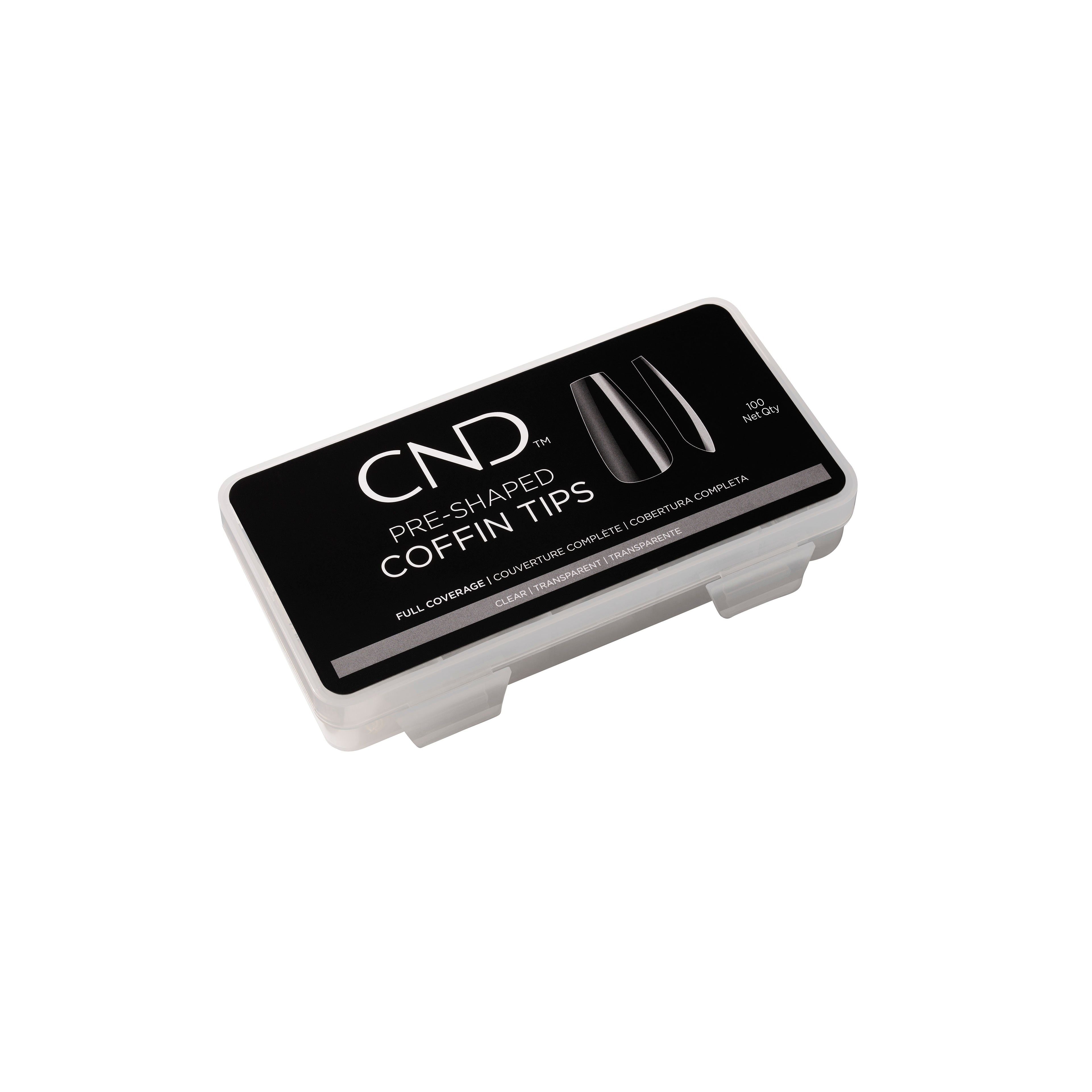 CND Pre-Shaped Coffin Tips Main image