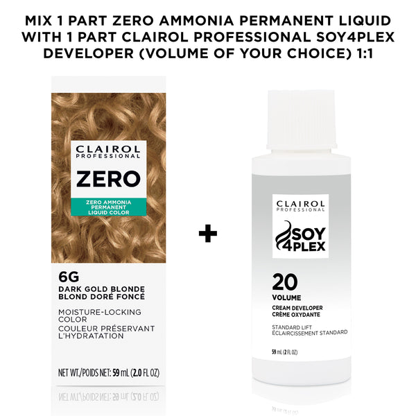 Clairol Professional Zero Ammonia Permanent Liquid Color