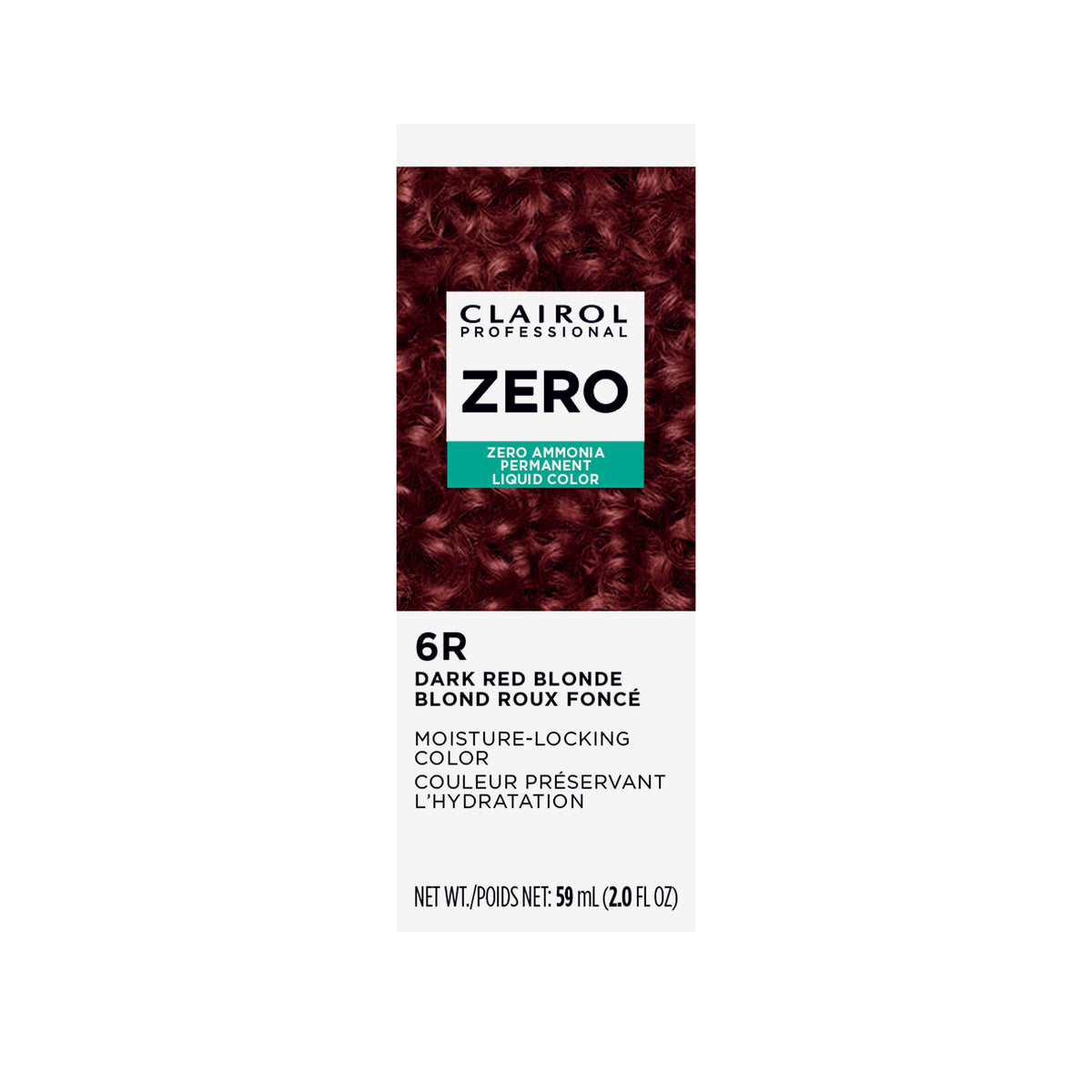 Clairol Professional Zero 6R Dark Red Blonde