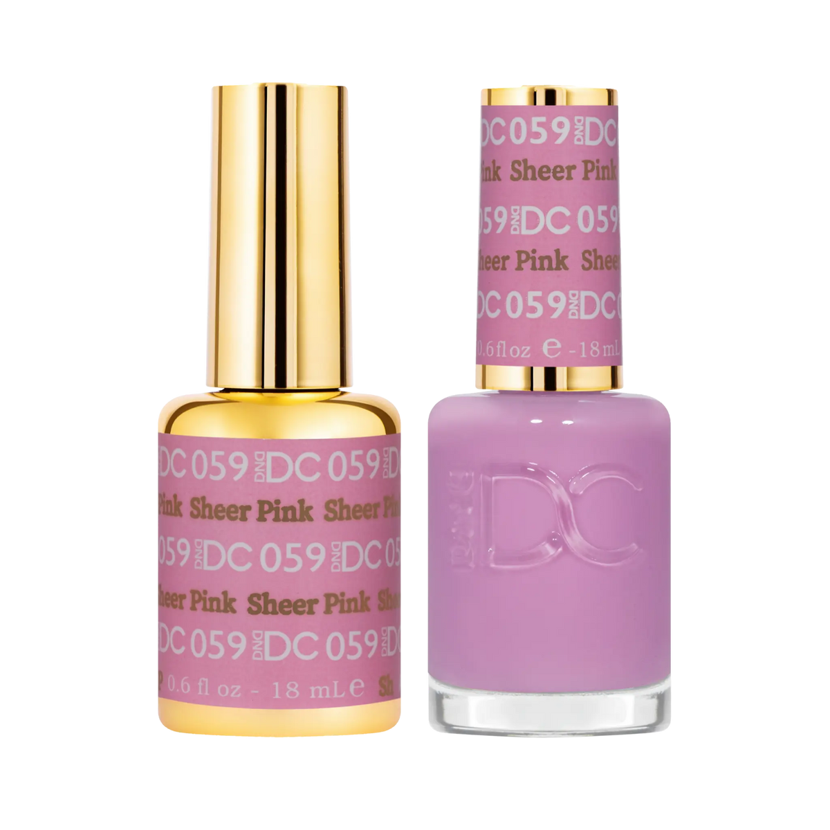 DND DC - Sheer Pink #059