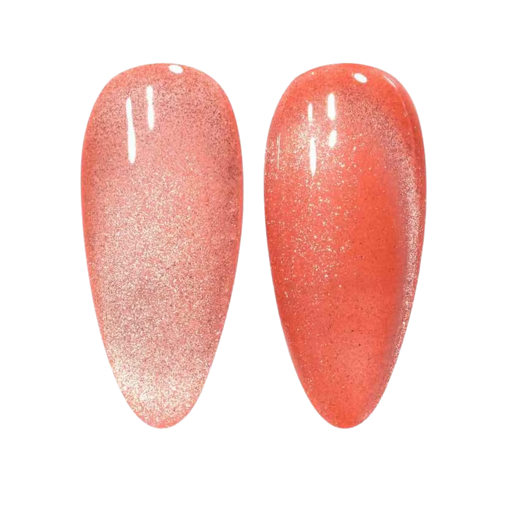 DND DC 9D Cat Eye Smoothie - Coral Ice #12