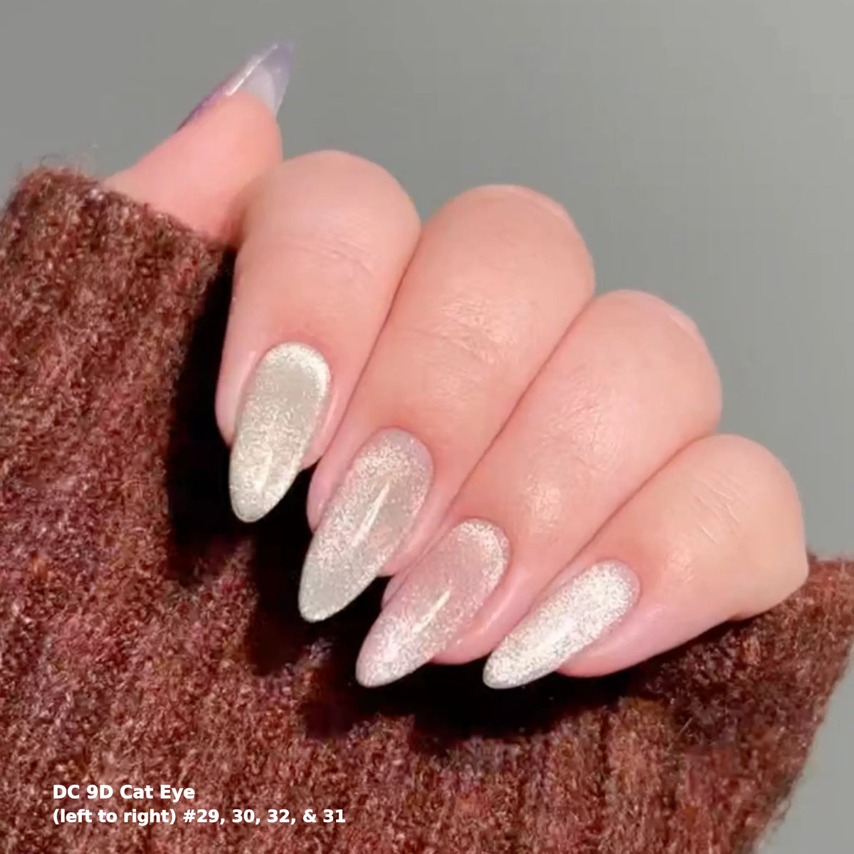 DND DC 9D Cat Eye Creamy - Fossil Ice #31