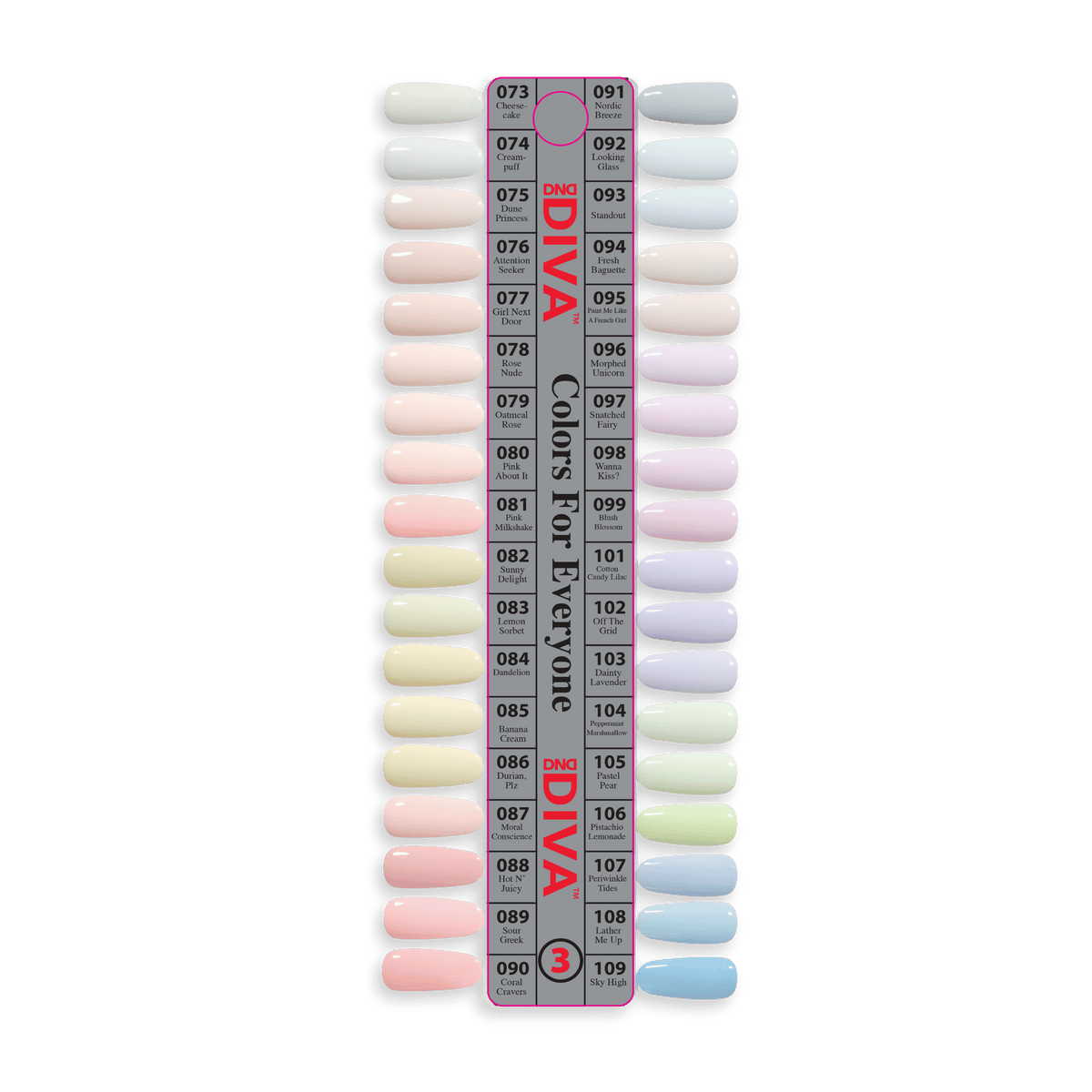 Diva Color Chart #3