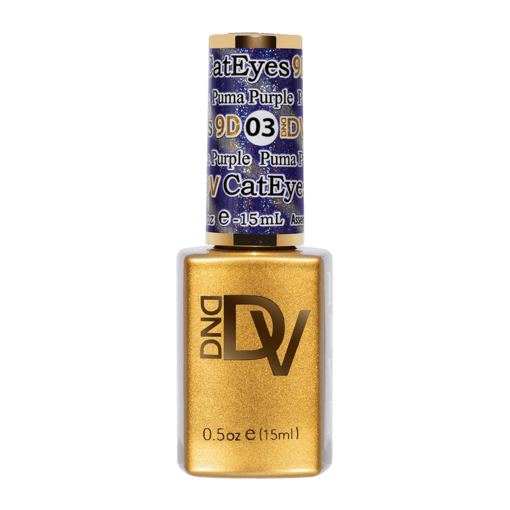 DND Diva 9D Cat Eye Glassball - Puma Purple #03