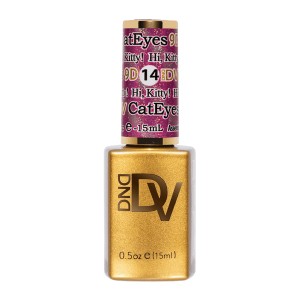DND Diva 9D Cat Eye Candy - Hi, Kitty! #14