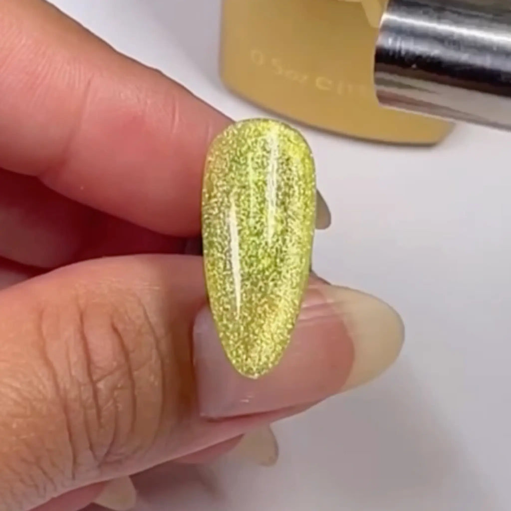 DND Diva 9D Cat Eye Candy - Lemon Whiskers #15