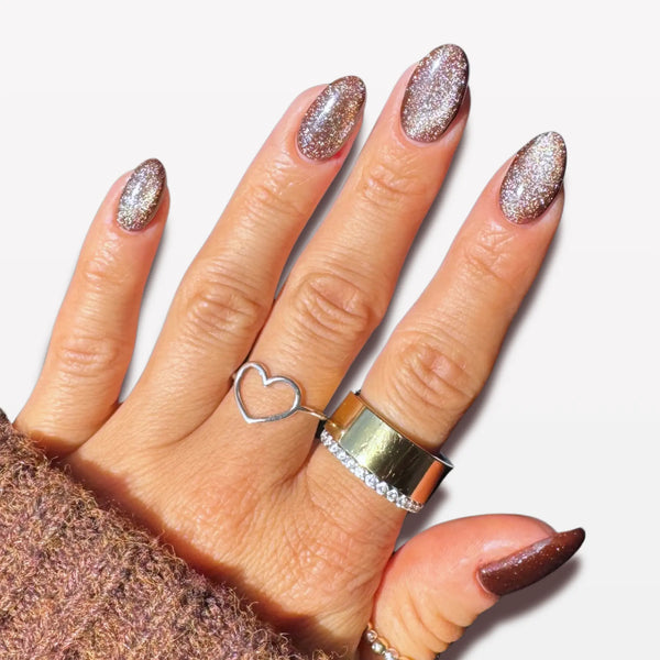DND Diva 9D Cat Eye Candy - Toffee Crisp #18