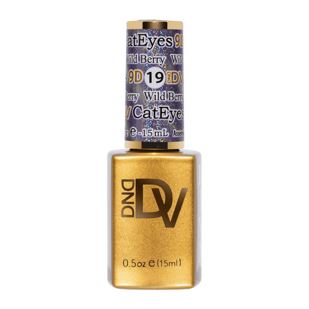 DND Diva 9D Cat Eye Candy - Wild Berry #19