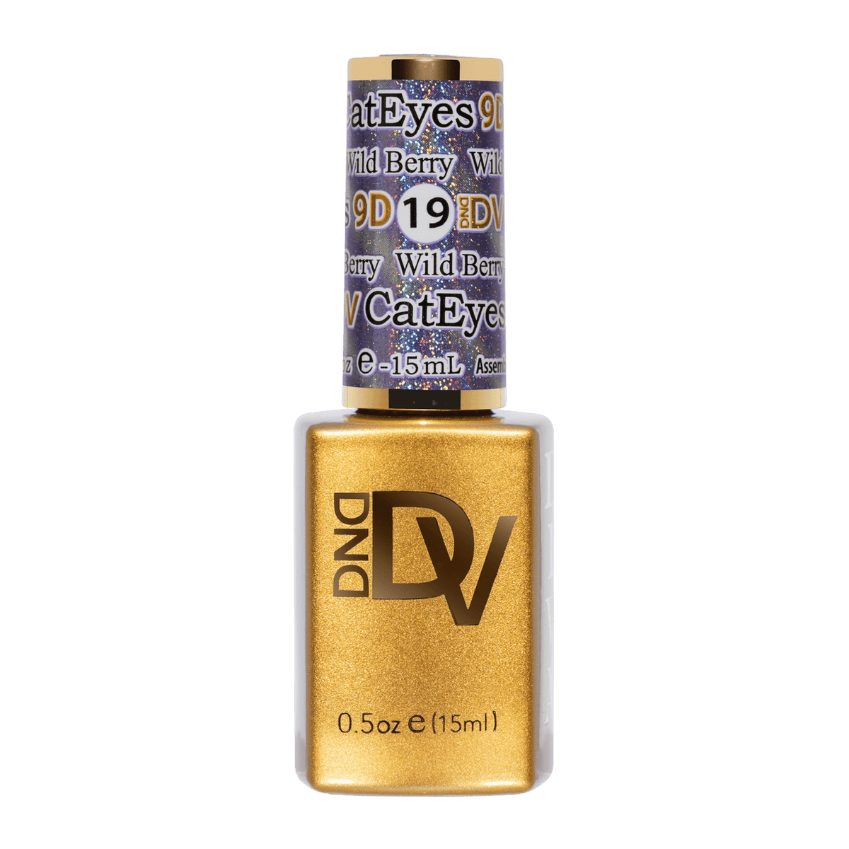 DND Diva 9D Cat Eye Candy - Wild Berry #19