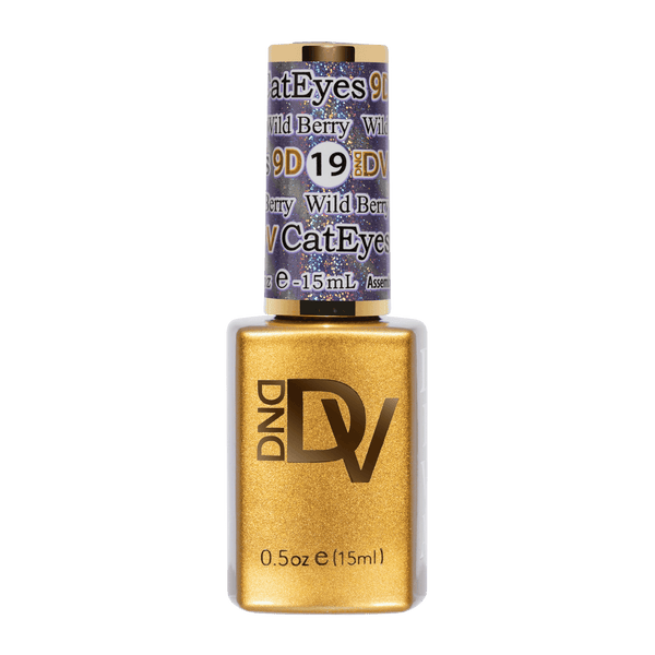 DND Diva 9D Cat Eye Candy - Wild Berry #19