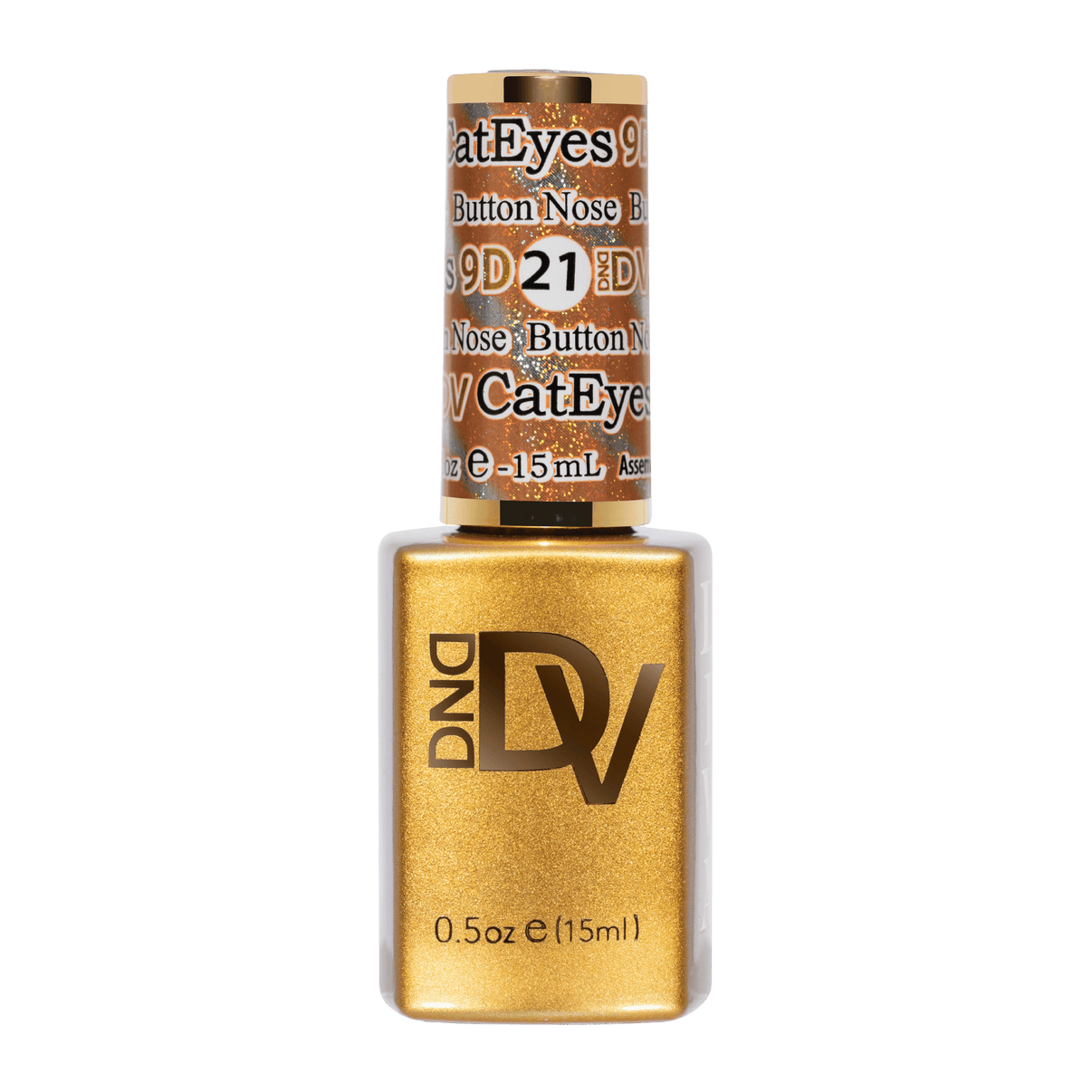 DND Diva 9D Cat Eye Candy - Button Nose #21