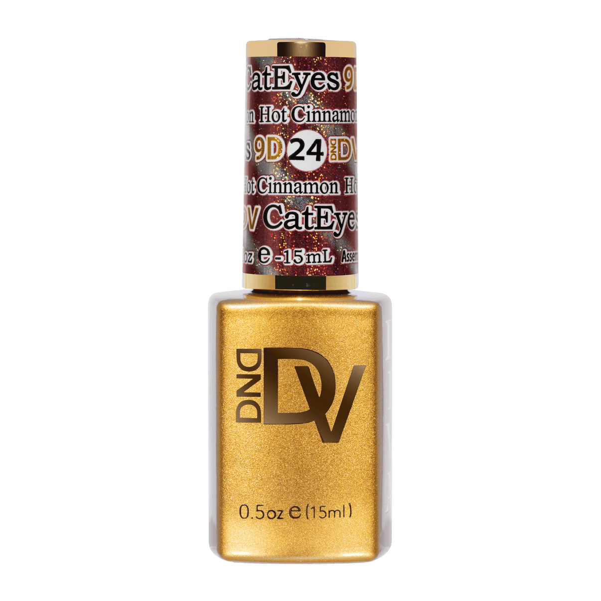 DND Diva 9D Cat Eye Candy - Hot Cinnamon #24