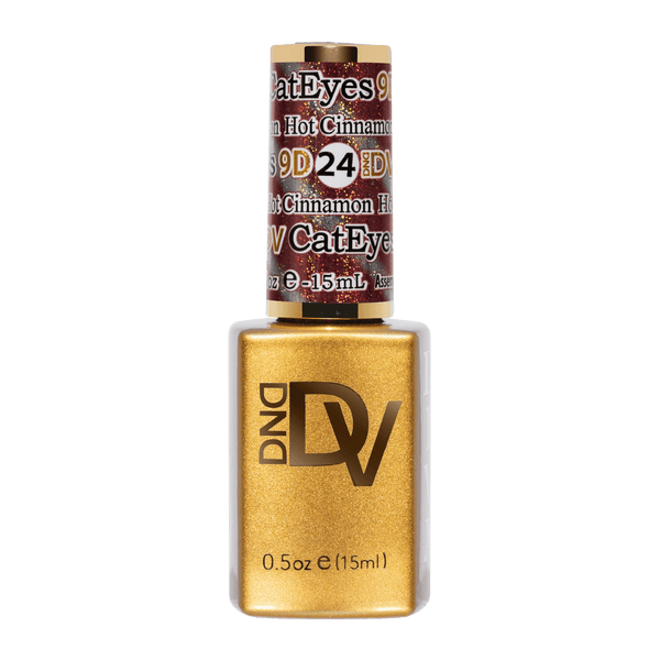 DND Diva 9D Cat Eye Candy - Hot Cinnamon #24