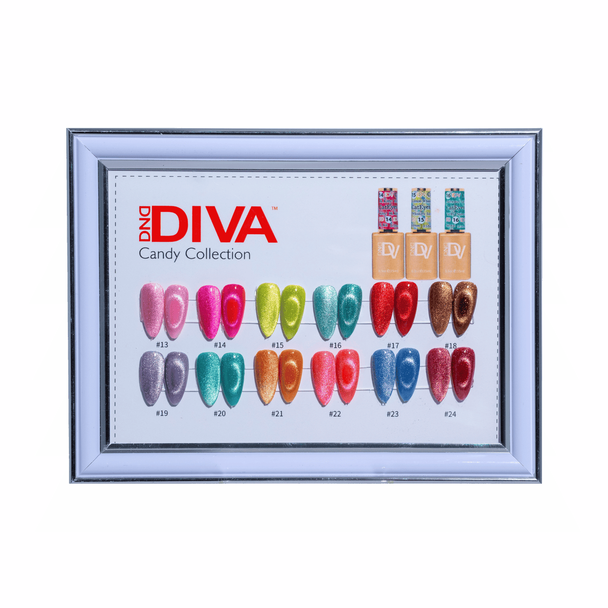 DND Diva 9D Cat Eye Frame - Candy Main image