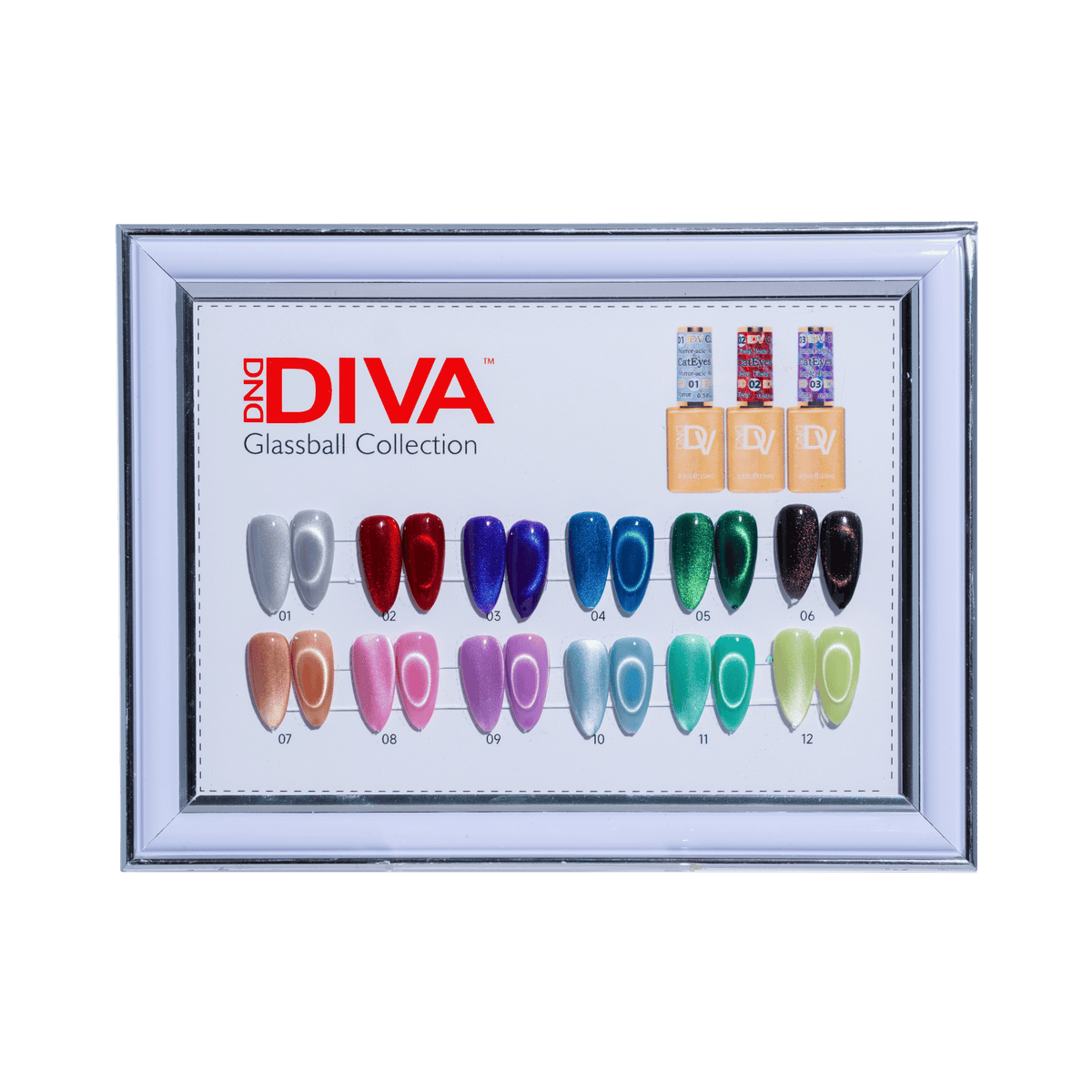 DND Diva 9D Cat Eye Frame - Glassball Main image