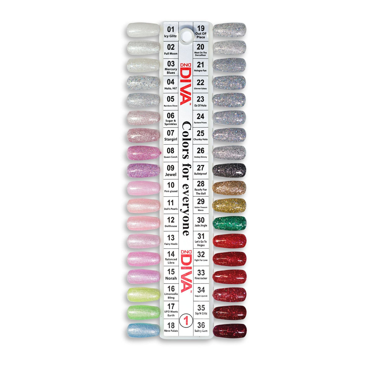 Diva Color Chart #1 Main image
