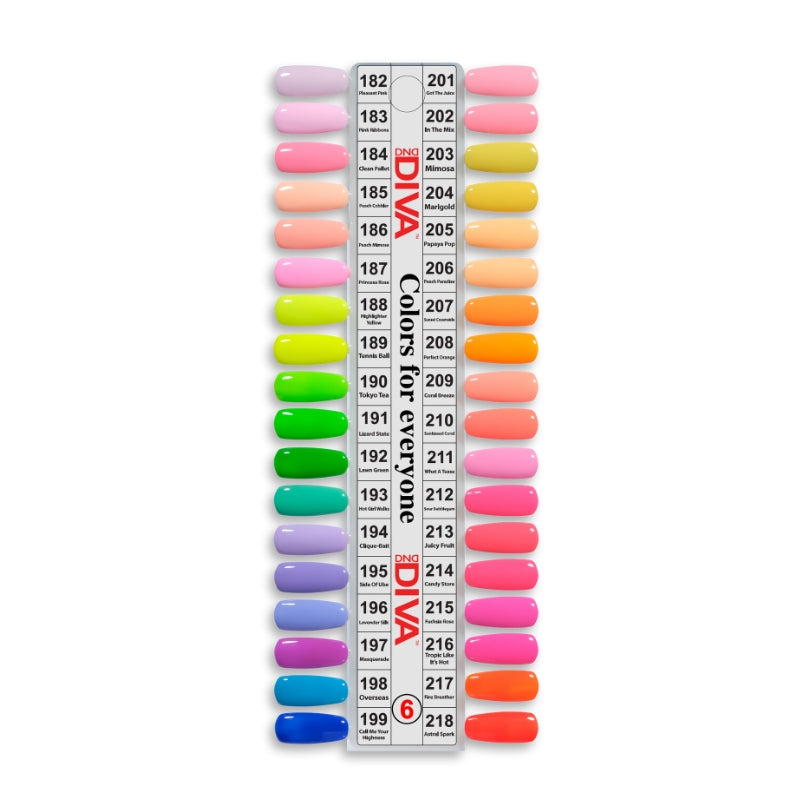 Diva Color Chart #6 Main image