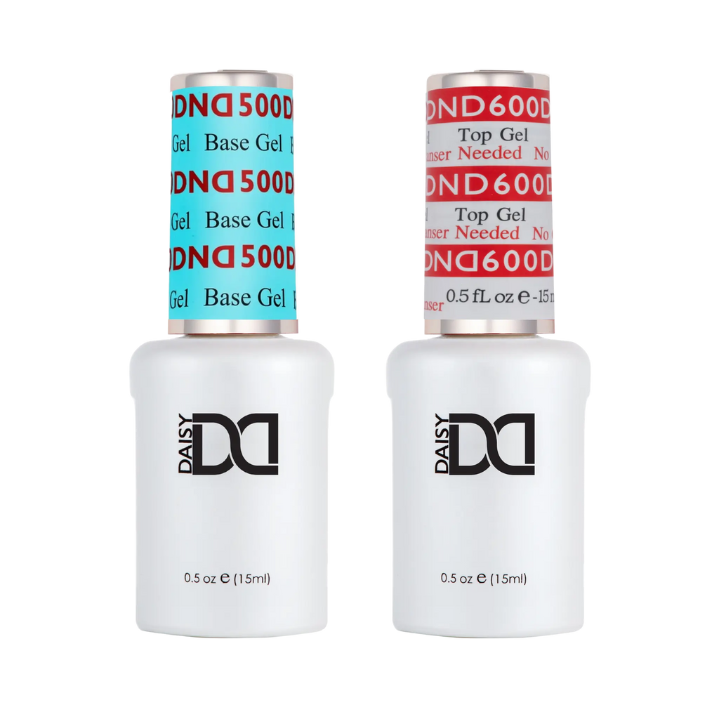 DND Gel Base #500 & Gel Top #600 Duo