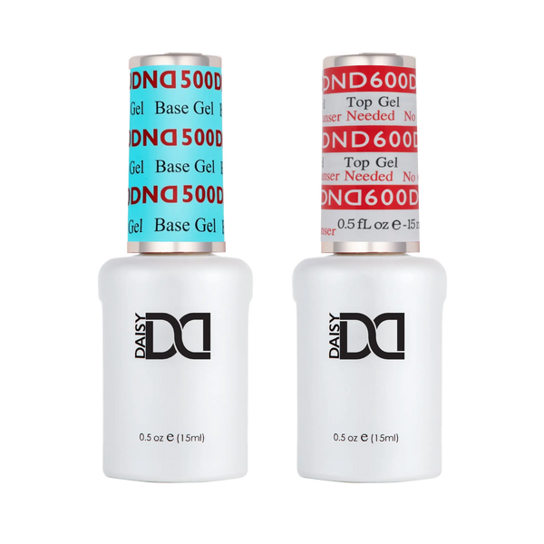 DND Gel Base #500 & Gel Top #600 Duo