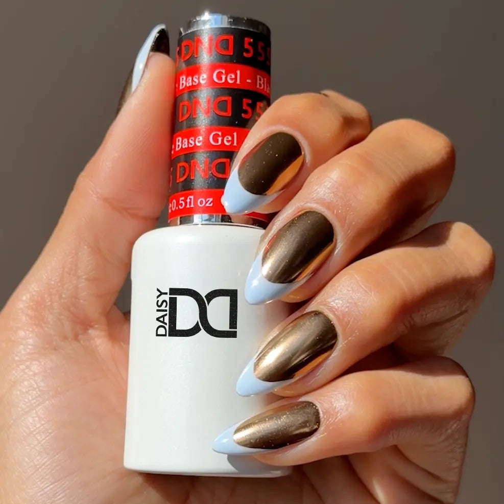 DND Chrome Base Gel - Black #5555