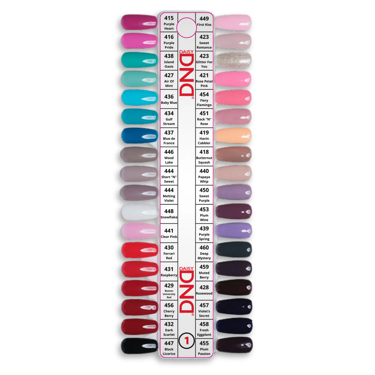 DND Color Chart #1